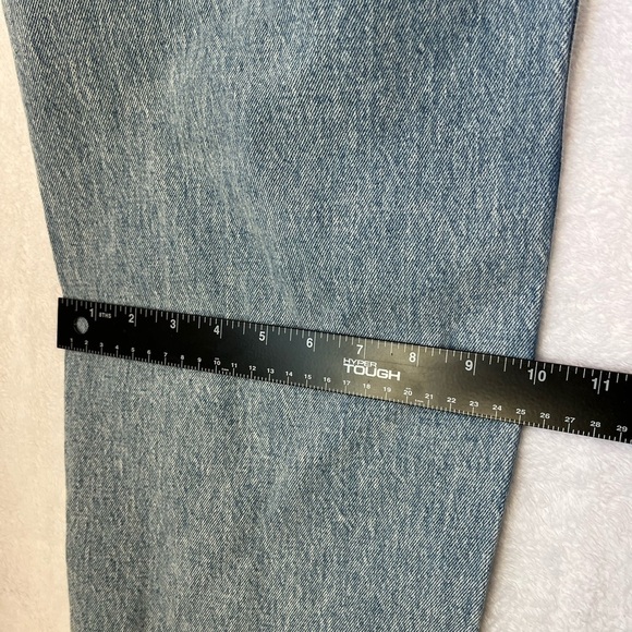Abercrombie & Fitch Jeans Sz 37/24 Plus The 90s Straight Ultra HR Light Wash NWT - Picture 15 of 15